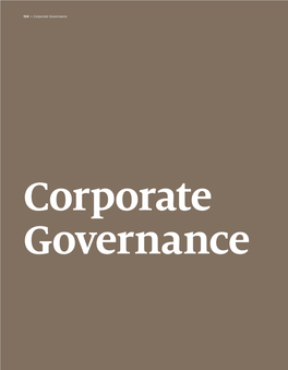 Corporate Governance