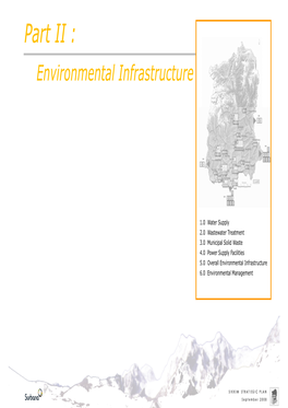 Part II : Environmental Infrastructure