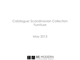 Catalogue: Scandinavian Collection Furniture