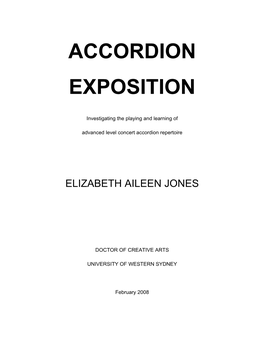 Accordion Exposition