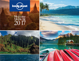 Media Kit 2017 Lonely Planet Magazine