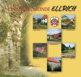 Bürger-Informationsbroschüre Der Stadt Ellrich