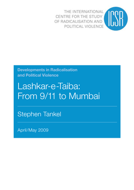 Lashkar-E-Taiba: from 9/11 to Mumbai