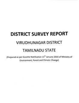 List of Quarries in Virudhunagar District