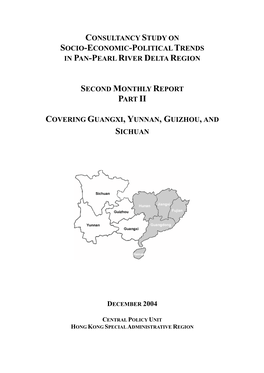 Consultancy Study on Socio-Economic-Political Trends in Pan-Pearl River Delta Region
