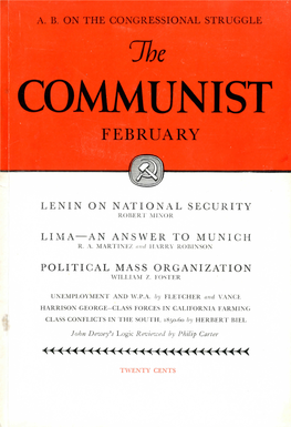 Volume 18 No. 2, February, 1939