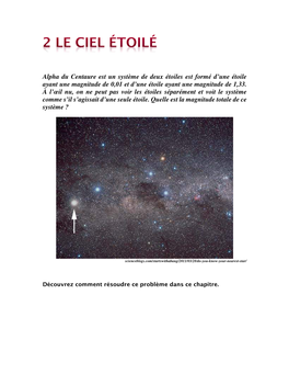 2-Le Ciel Étoilé