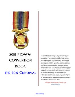 2019 MOWW Convention Book.”