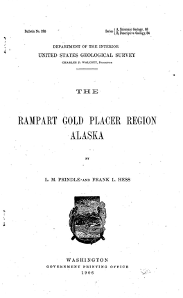 Rampart Gold Placer Region Alaska