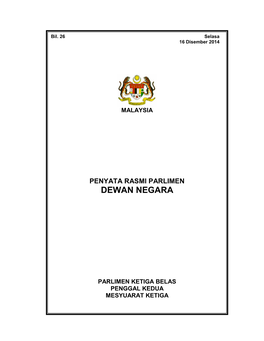 Dewan Negara