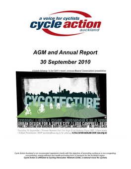 AGM and Annual Report 30 September 2010