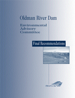 Oldman River Dam Environmental Advisory Committee Final