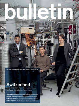 Switzerland Swiss Innovators Award-Winning Entrepreneurs Hot Topic Experts Discuss Climate Change