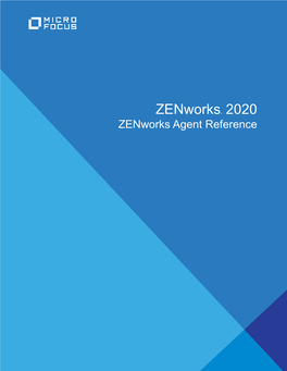 Zenworks Agent Reference Legal Notice