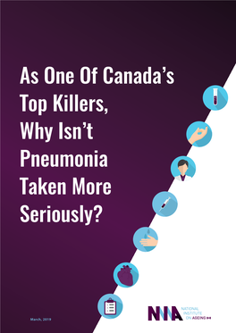 As One of Canada's Top Killers, Why Isn't Pneumonia Taken More