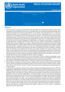 Ebola Situation Report