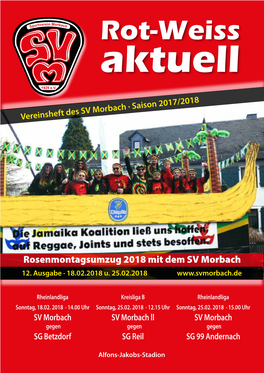 01 Rot-Weiss Aktuell ¦ 18.02.2018