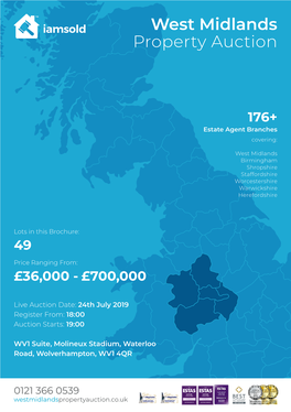 West Midlands Property Auction