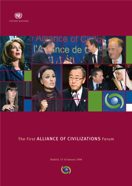 The First Alliance of Civilizations Forum