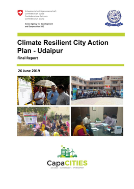 Climate Resilient City Action Plan for Udaipur