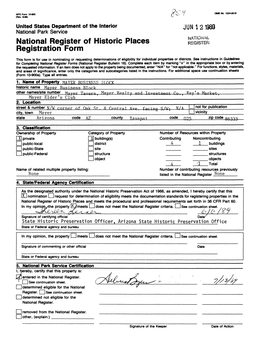 National Register of Historic Places Registration Form