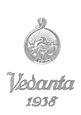 Vedanta Magazine 1938