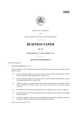 3555 Business Paper
