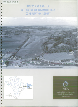 Rivers Axe and Lim Catchment Management Plan Consultation Report
