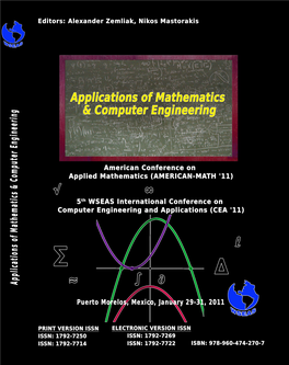 AMERICAN-MATH '11) 5Th WSEAS International Conference on COMPUTER ENGINEERING and APPLICATIONS (CEA '11