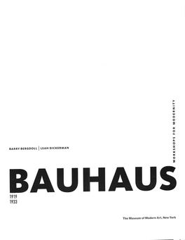 BAUHAUSFUNDAMENTS Leahdickgrnnat