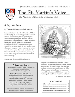 The St. Martin's Voice