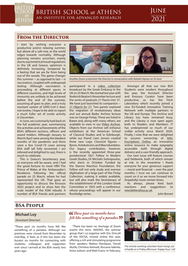 BSA Newsletter, June 2021