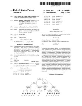 (12) United States Patent (10) Patent No.: US 7,578,439 B2 Graves Et Al