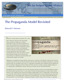 The Propaganda Model Revisited