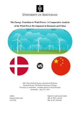 The Energy Transition to Wind Power: a Comparative Analysis of the Wind Power Development in Denmark and China