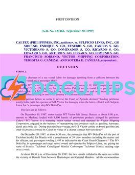 Caltex Vs Sulpicio Lines