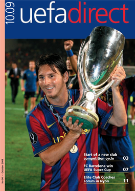 Start of a New Club Competition Cycle FC Barcelona Win UEFA Super Cup
