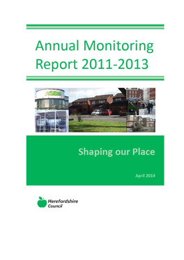 Annual Monitoring Report 2011-2013