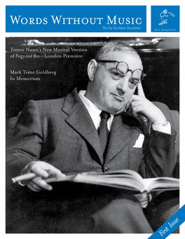 Ira and Leonore Gershwin Trusts in Association with the Library of Congress, Came About Under Lee’S Di- Rection and with Her Encouragement