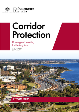 Corridor Protection: Planning and Investing for the Long Term