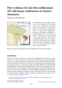 New Evidence for Late First-Millennium AD Stilt-House Settlements In