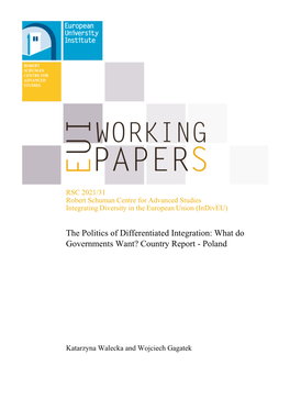 EUI RSCAS Working Paper 2021