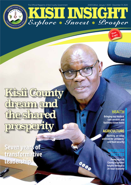 Kisii County 2020 Insight