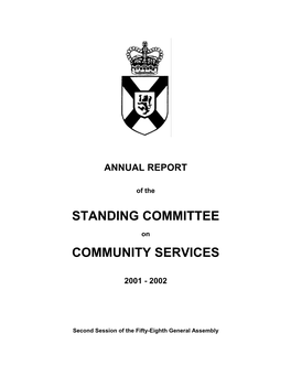 Standing Committee Community Services