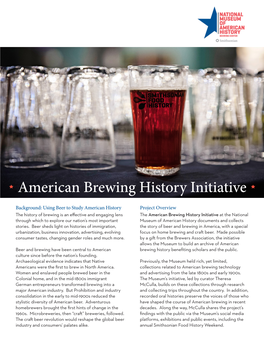 American Brewing History Initiative