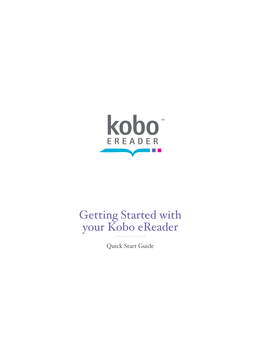 Getting Started with Your Kobo Ereader