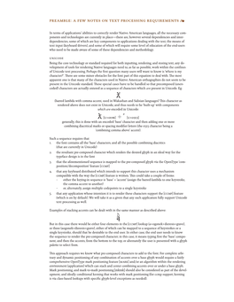 ƛ̓ and Salisian Languages) This Character As Rendered Above Does Not Exist in Unicode, and Thus Needs to Be ‘Built-Up’ with Components Which Are Encoded in Unicode