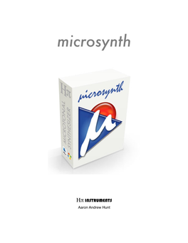 Microsynth Documentation (Pdf)