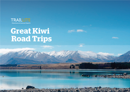 Great Kiwi Road Trips See It All on Your Schedule