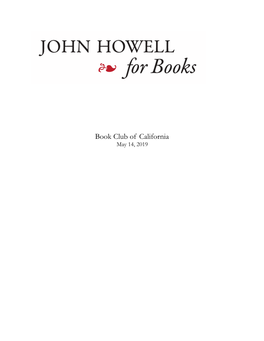 Book Club of California